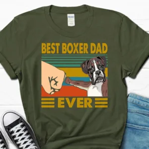 Best Boxer Dad Ever T-shirt