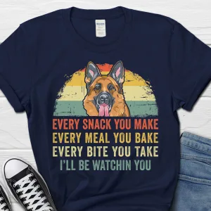 Shepherd Watching You T-shirt - Unisex Pet